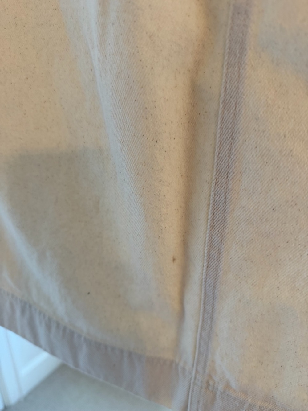 Alex Mill “Neil Skirt” in Cream Canvas - Picture 3 of 4